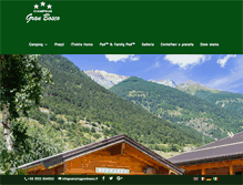 Tablet Screenshot of campinggranbosco.it